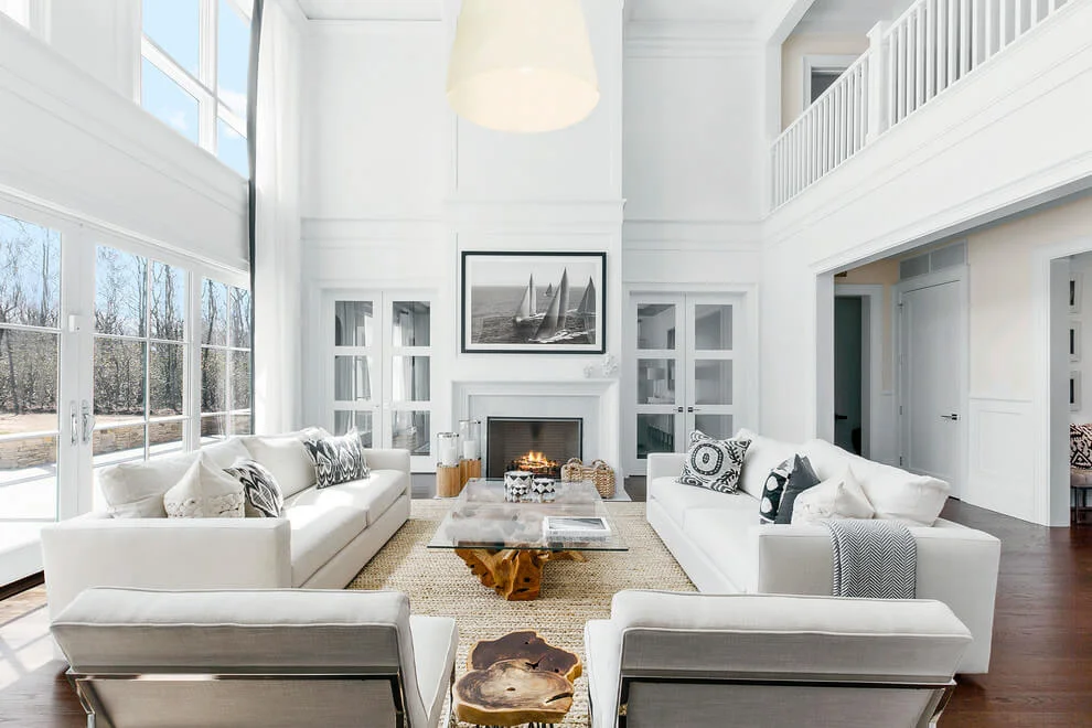 Beach White Decor Simple Room