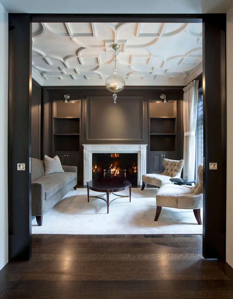 Black And White Living Room Decor