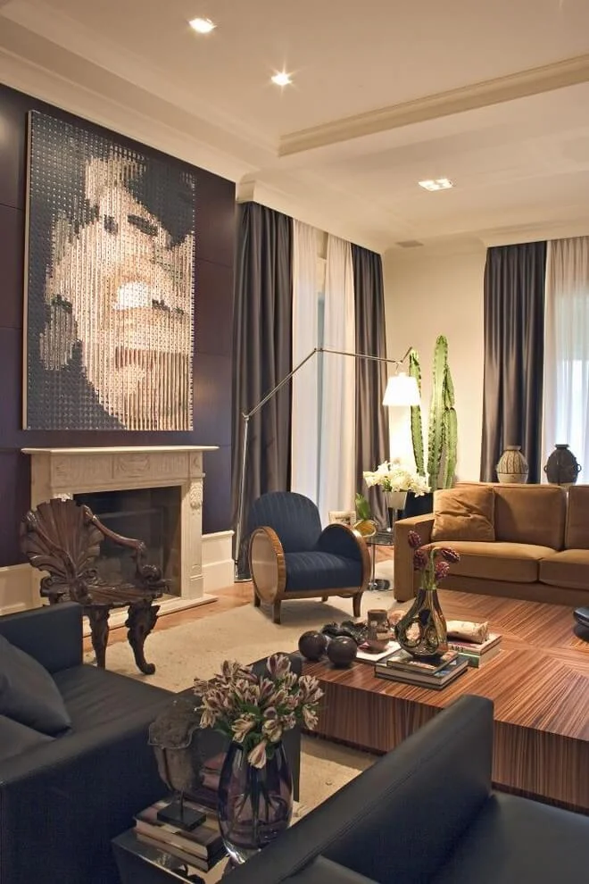 High Ceiling And Accent Lighting