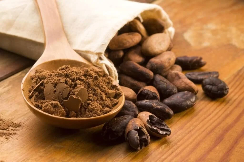 Cacao Beans And Powder