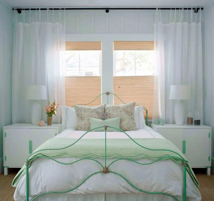 Repurposed Furnishings In Vintage Bedroom