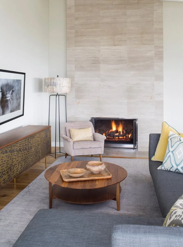Warm And Cozy Living Room Design