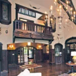 Gothic Paneling And Antique Furnishings