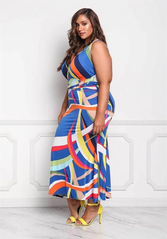 Plus Size Women Fashion Prints