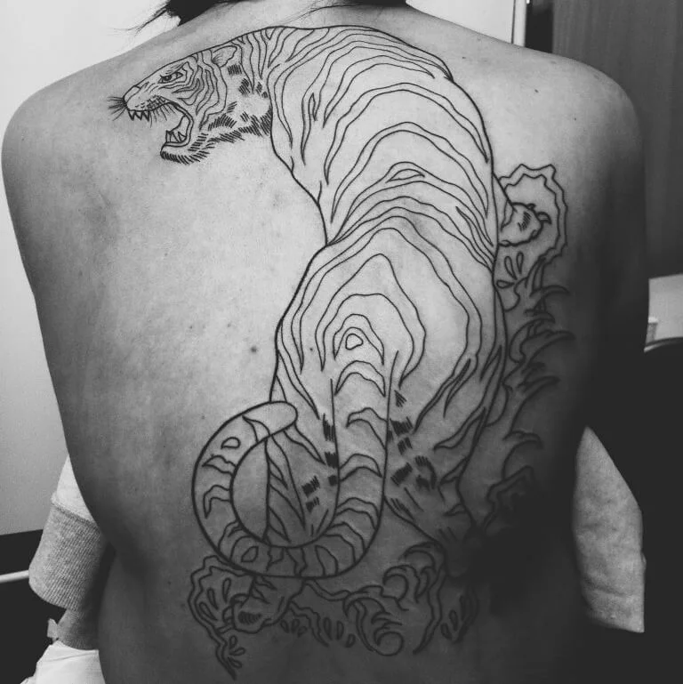 Cool Back Tiger Ink