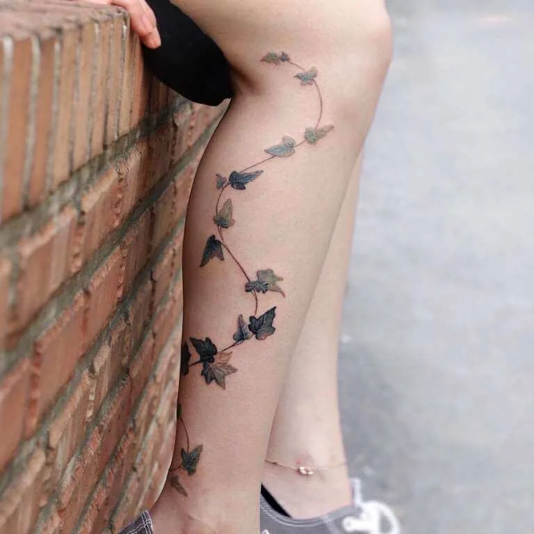 Delicate Vine Leg Sleeve