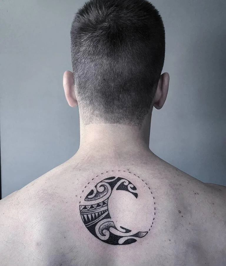 Tribal Wave Design Ink