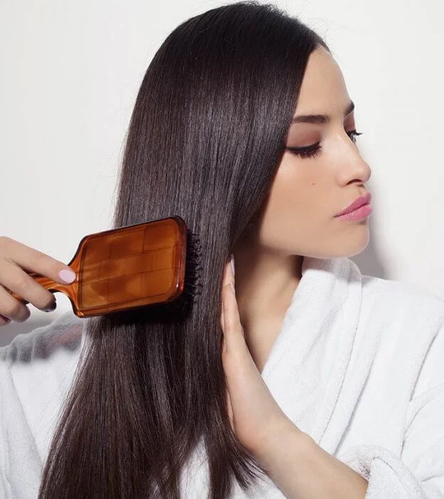 Try Boar-Bristle Brushes
