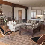 Serene Brown Living Room Design