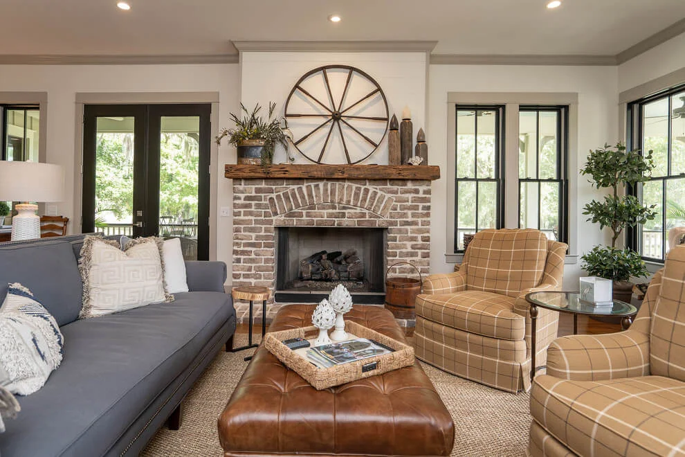 Soothing Tones In Living Room