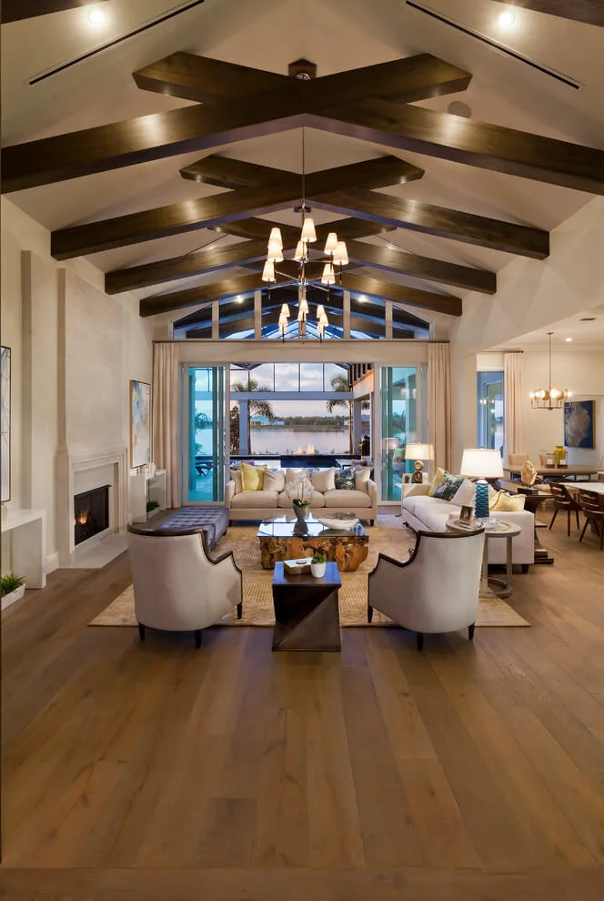 Warm Wood Tones In Neutral Decor