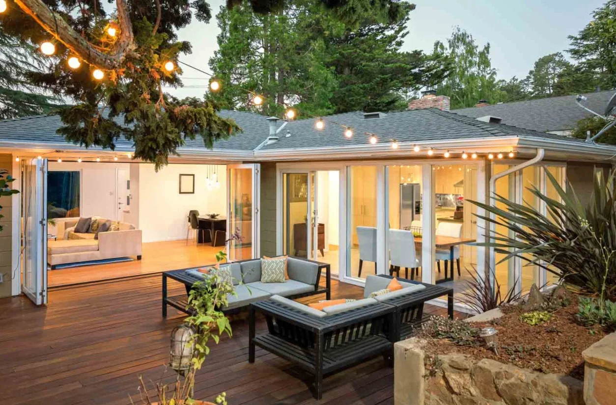 Home with terrace