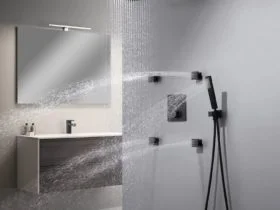 Black Shower Hose System
